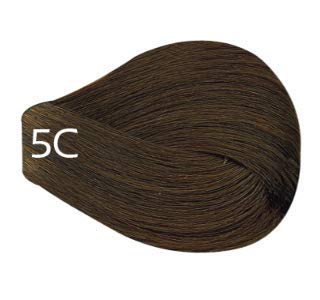 Vivitone Permanent Cream Color (5C Light Copper Brown) 3oz.- 100% Grey Coverage, Long Lasting Shine, Made in Italy. Beauty & Personal Care Vivitone