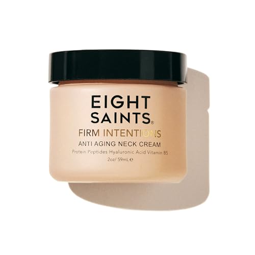 Eight Saints Firm Intentions Anti Aging Neck Cream For Firming Skin and Reducing Wrinkles, with Protein Peptides, Hyaluronic Acid, and Niacinamide, 2 Beauty and Personal Care Eight Saints Default Title