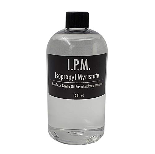 IPM Isopropyl Myristate 16 Oz - Professional Makeup and Adhesive Remover - Removes Pros-aide and PAX Paint - Makeup Thinner and Airbrush Makeup