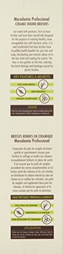 Macadamia Professional Hot Curling Boar Hair Brush, 43 mm Beauty & Personal Care Macadamia Professional