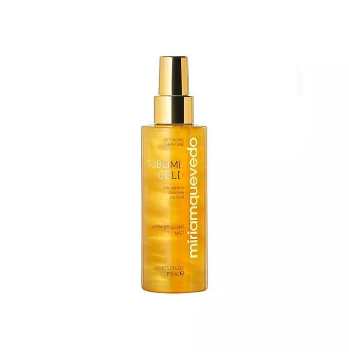 Miriam Quevedo Sublime Gold Ultra-brilliant Mist - Hair mist that protects from UV rays and illuminates the hair Beauty & Personal Care Miriam Quevedo