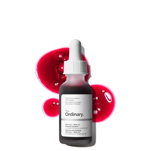 The Ordinary AHA 30% + BHA 2% Peeling Solution, Advanced Exfoliating Peel for Brighter Skin, 1 Fl Oz Beauty and Personal Care The Ordinary Default Title