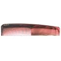G.B.S Handmade Styling Grooming Comb - 7" Tortoise Coarse All Purpose Fine Dressing Comb - Smooth Tapered Teeth Cellulose Acetate, Everyday Hair Beauty & Personal Care G.B.S