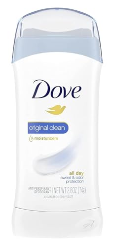Dove Invisible Solid Anti-Perspirant/Deodorant, Original Clean, 2.6 Oz (Pack of 3) Beauty and Personal Care Dove