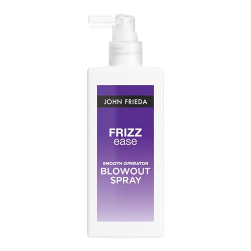 John Frieda Frizz Ease Smooth Operator Blowout Spray, Pre-Styling Heat Protection & Anti-Humidity Spray, 6.77 fl oz Beauty & Personal Care John Frieda