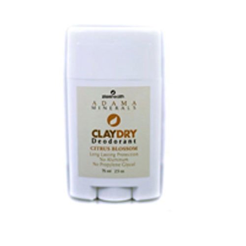 Zion Health Clay Dry Solid Citrus 2.5 Oz Beauty and Personal Care Adama Minerals