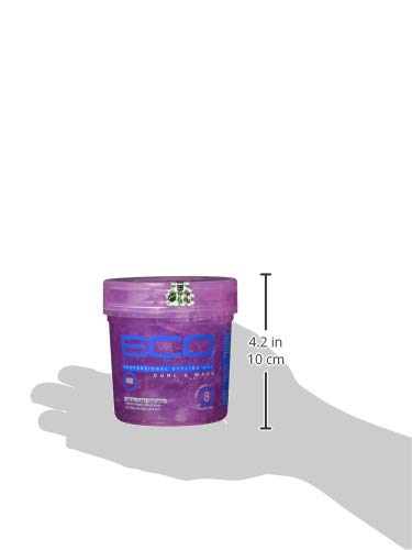 Ecoco Eco Style Hair Gel - Curl And Wave - Anti-Itch, Alcohol-Free Formula - Perfect Hold For Angled Or Tapered Sides - Ideal For Wavy Hair - No Beauty & Personal Care Eco Style
