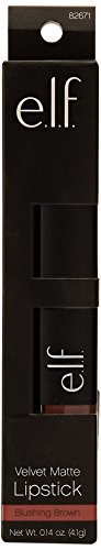 e.l.f. Velvet Matte Lipstick Blushing Brown 82671 0.14oz Beauty & Personal Care e.l.f. cosmetics