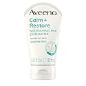 Aveeno Calm + Restore Nourishing PHA Facial Exfoliator Daily for Sensitive Skin, Fragrance-Free & Non-Abrasive Oat Formula to Gently Exfoliate Beauty & Personal Care Aveeno