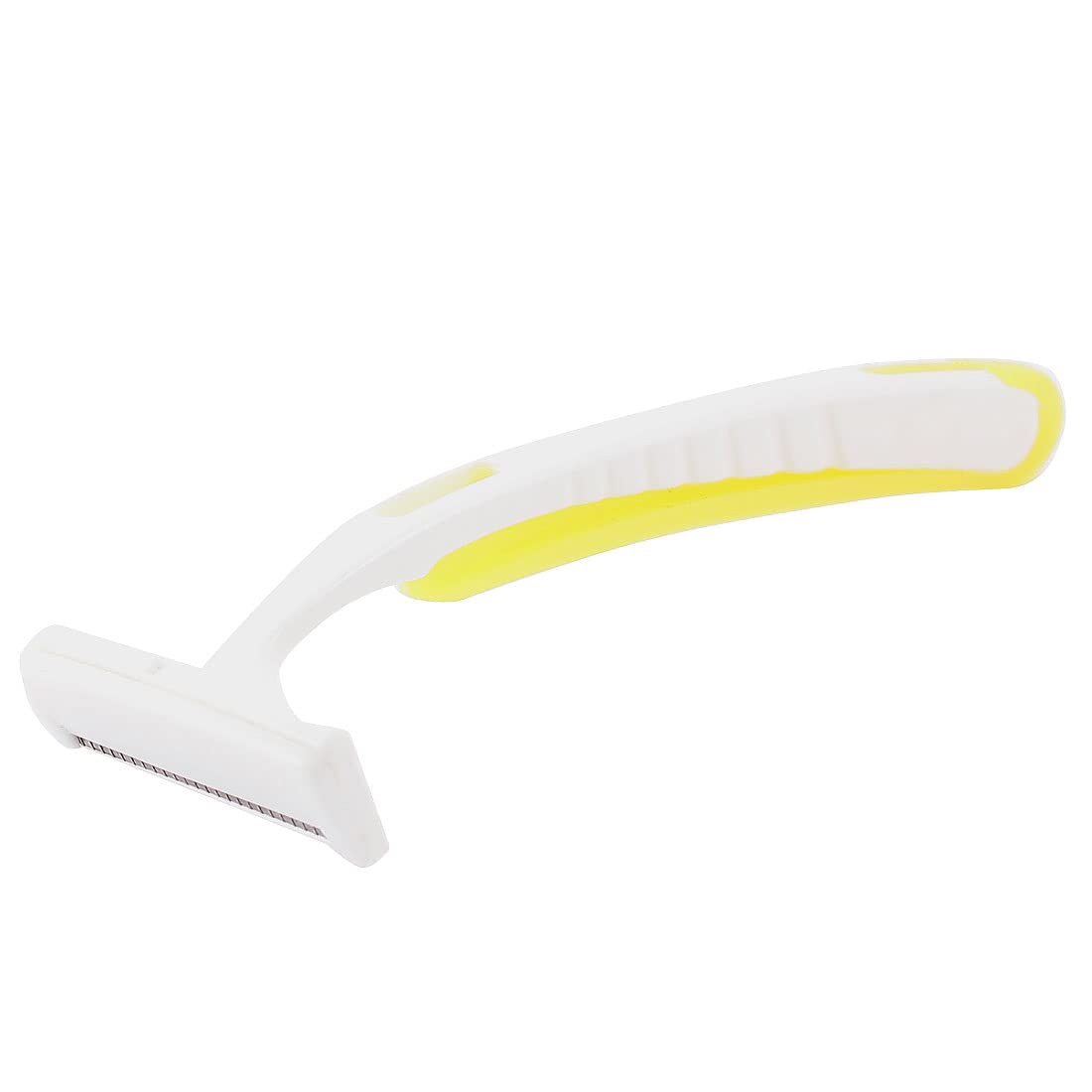 Ruilogod White Yellow Good performance Plastic Handle T Shape Body Hair Razor Shaver (id: 59e 816 097 341 8a9 Beauty and Personal Care Ruilogod
