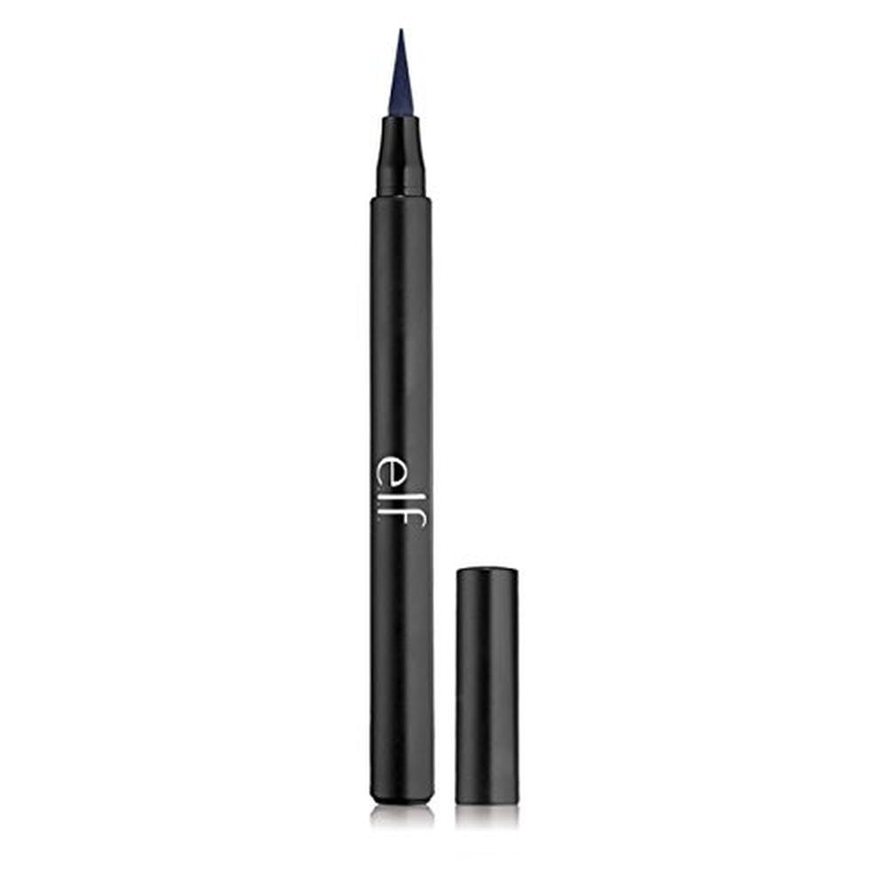 e.l.f. Intense Ink Eyeliner, Enhances The Lash Line With Rich & Long-Lasting Color, Tip For Precise Application, Vegan , Blackest Black Beauty & Personal Care e.l.f.