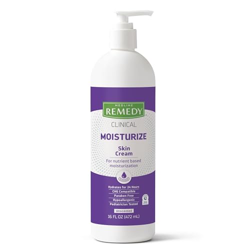 Medline Remedy Phytoplex Nourishing Skin Cream, Unscented Skin Moisturizer, Paraben Free Body Lotion, 16 Fl Oz Beauty & Personal Care Medline Remedy