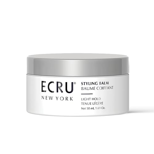 ECRU New York Styling Balm, Flexible Hold Hair Wax, Styling Cream, Texturizing Hair Products, Travel Size Pomade, 1.69oz Beauty & Personal Care Ecru New York