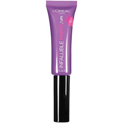 L'Oréal Paris Infallible PAINTS/LIPS, Lilac Lust, 0.27 fl. oz. Beauty & Personal Care L'Oreal Paris