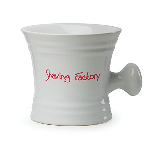 Shaving Factory Shaving mug - white Beauty and Personal Care the shave factory