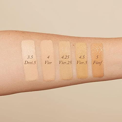 Monika Blunder Beauty - Blunder Cover Foundation Concealer - Shade: 4 - Vier - Medium, Neutral Peachy Undertones - Clean Beauty, All-In-One,
