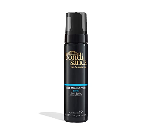 Bondi Sands Dark Self Tanning Foam | Lightweight, Self-Tanner Foam Enriched with Aloe Vera and Coconut Provides an Even, Streak-Free Tan | 6.76 oz/200 Beauty & Personal Care Bondi Sands