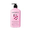 Hempz Cherry Body Lotion, Ultra Hydrating Daily Moisturizer for Dry Skin and Hands, Dark Red Cherries, 17 oz. Beauty & Personal Care Hempz