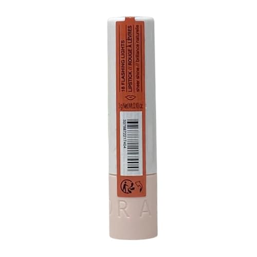 SEPHORA COLLECTION About That Shine Sheer Shine Lipstick - 18 Flashing Lights - 0.10 oz. 3g Beauty & Personal Care SEPHORA