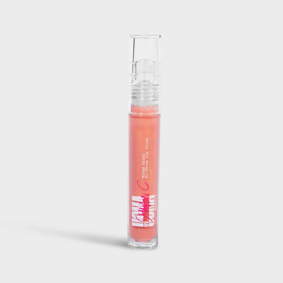 Uoma Beauty FLOSS GLOSS - LIP GLOSS (Coral Me) Contains Castor Oil, Sunflower Oil and Hyaluronic Acid for Nourishment and Hydration Beauty & Personal Care UOMA Beauty