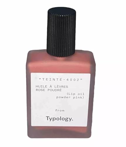 Typology Tinted Lip Oil - Shade 2 Powder Pink Beauty & Personal Care Typology
