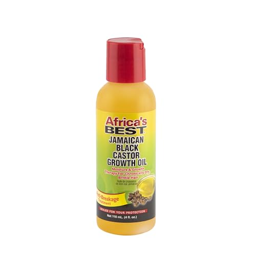 Africa's Best - Jamaican Black Castor Growth Oil, High in Vitamin E, Minerals and Proteins, Help Repair Dry Scalp, Split Ends, Thinning hair Beauty & Personal Care Africa's Best