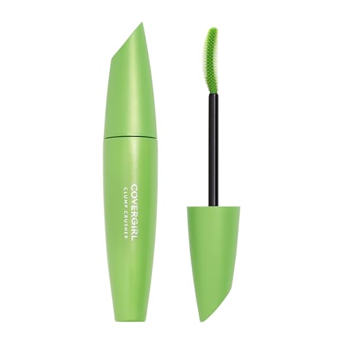 COVERGIRL Clump Crusher Waterproof Mascara, 20X More Volume, Double Sided Brush, Long-Lasting Wear - 825 Very Black (Pack of 1) Beauty & Personal Care COVERGIRL