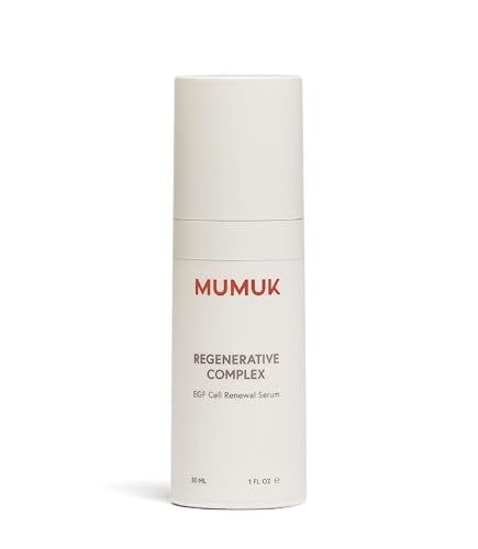 MUMUK Regenerative Complex EGF Growth Factor Anti-Aging Serum, 30ml Cell Renewal Wrinkle Reduction Beauty & Personal Care MUMUK