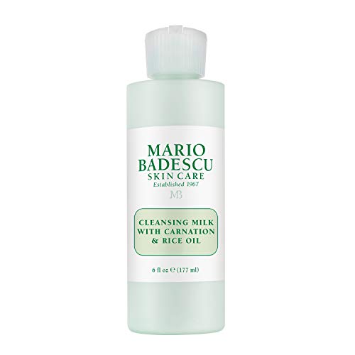 Mario Badescu Cleansing Milk with Carnation, Rice Oil & Vitamin E - No Rinse Liquid Makeup Remover Cleanser with Milky Formula For Skin Care Beauty & Personal Care Mario Badescu