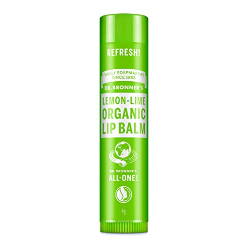 Dr. Bronners Lemon Lime Lip Balm, 4 GR Beauty & Personal Care Dr. Bronner's