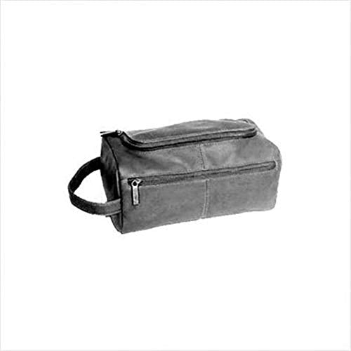 David King & Co Shave Kit with U-Shaped Opening- Black Beauty and Personal Care Long Lasting Luggage