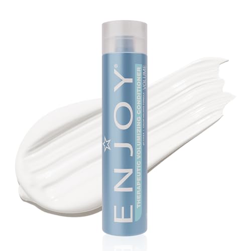 Enjoy Therapeutic Volumizing Conditioner for Fine & Thinning Hair, Cooling Peppermint & Menthol Conditioner for Volume & Fullness, Lightweight Beauty & Personal Care Enjoy