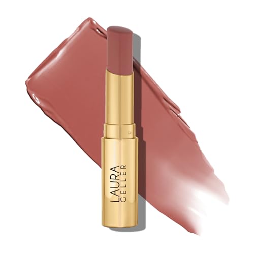 LAURA GELLER NEW YORK Jelly Balm Tinted Lip Balm - A Latte Love - Hydrating Lip Color with Shine Finish - Squalane & Vitamin E - Buildable Sheer Beauty and Personal Care LAURA GELLER NEW YORK