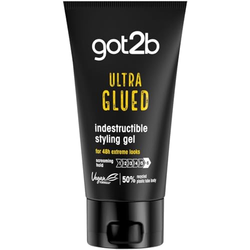 Got2b Ultra Glued Invincible Styling Hair Gel, 6 Ounce Beauty & Personal Care Got2B
