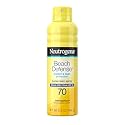 Neutrogena Beach Defense SPF 70 Sunscreen Spray, Broad Spectrum, Lightweight & Fast Absorbing, Oxybenzone & Octinoxate Free, Hawaii Act 104 Compliant Beauty & Personal Care Neutrogena