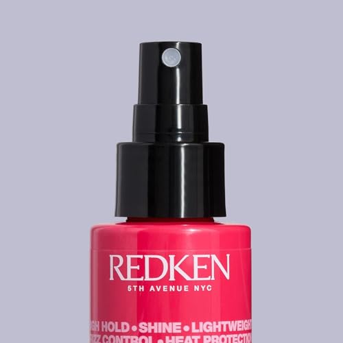 Redken Thermal Spray 22 – High Hold Heat Protectant & Setting Mist for Curling & Flat Irons, Long-Lasting Frizz Control & Damage Protection Beauty & Personal Care Redken