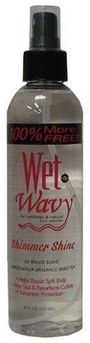 Wet n Wavy Shimmer Shine Shine Spray 8 oz Beauty & Personal Care Wet n Wavy