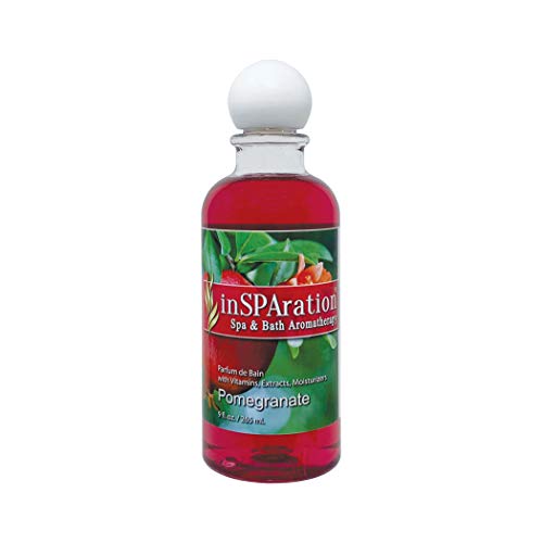 inSPAration Spa and Bath Aromatherapy 374X Spa Liquid, 9-Ounce, Pomegranate Beauty and Personal Care InSPAration