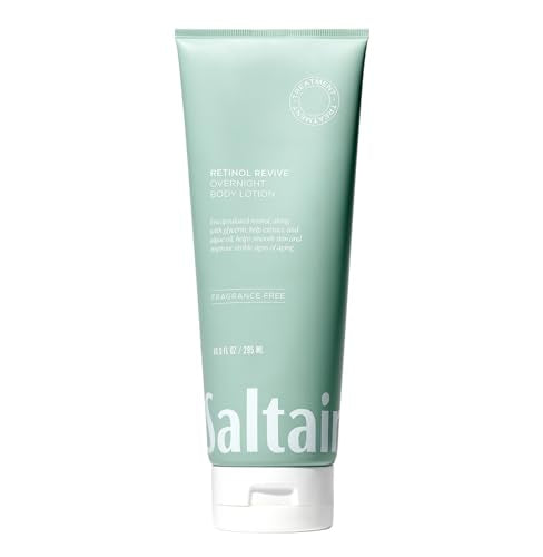 Saltair Retinol Revive Night Lotion - Dual-Action Retinol Body Lotion for Smoother, Firmer Looking Skin - Hydrating Moisturizer with Kelp, Allantoin Beauty and Personal Care Saltair Default Title