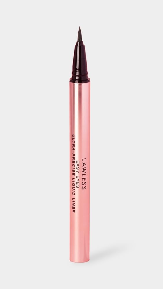 Lawless Women's Easy Eyes Ultra Precise Liquid Liner, Caviar, Black, 0.011 Fl Oz Beauty & Personal Care Lawless
