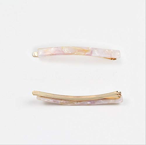 MIAO JIN 14 Pcs Hair Clips Bobby pins Acetate Barrettes Hair Accessories Fashion Geometric Bobby Hair Clips (7 Design) Beauty & Personal Care MIAO JIN