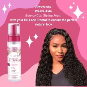 Weave Aide Bouncy Curl Styling Mousse - 8 oz. Frizz Control for Curl Definition and Enhancement, Anti-Frizz Formula Beauty & Personal Care Swing It Inc