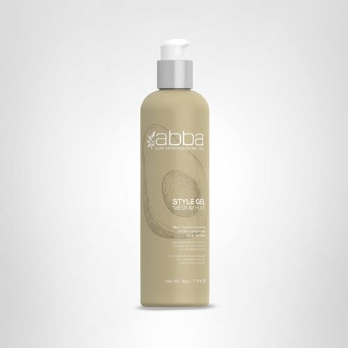 ABBA - Pure Style Gel Medium Hold - Mica Crystals & Avocado, 6 fl oz Beauty & Personal Care ABBA
