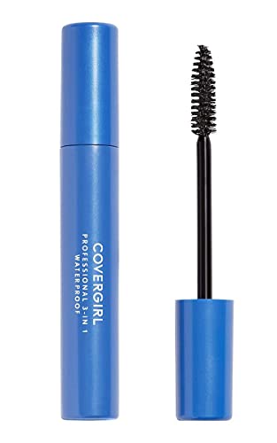 COVERGIRL, Professional 3-in-1 Waterproof Mascara, Very Black 225, (Packaging May Vary) Long Lasting Waterproof Mascara, 1 Count Beauty & Personal Care COVERGIRL