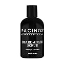 Pacinos Shave System, Beard and Face Scrub, Men's Skin Care, Best Organic Natural Shampoo, Aloe Vera and Tea Tree Extract, Removes Impurities, 4 oz Beauty & Personal Care Pacinos