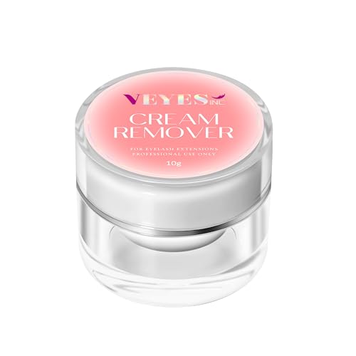 VEYES INC Cream Lash Remover for Lash Extensions 10g Low Irritation Eyelash Glue Remover Lash Tech Supplies for Professional or Salon Use Peach Beauty and Personal Care VEYES INC Default Title