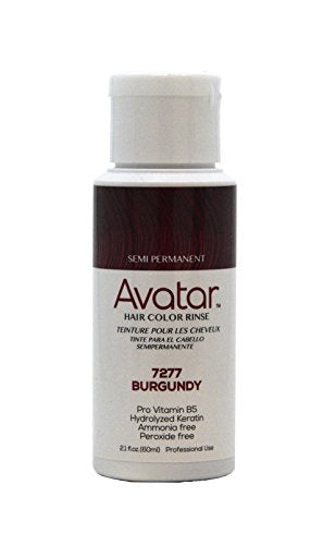 Avatar Semi-Permanent Hair Color - Burgundy Beauty & Personal Care AVATAR