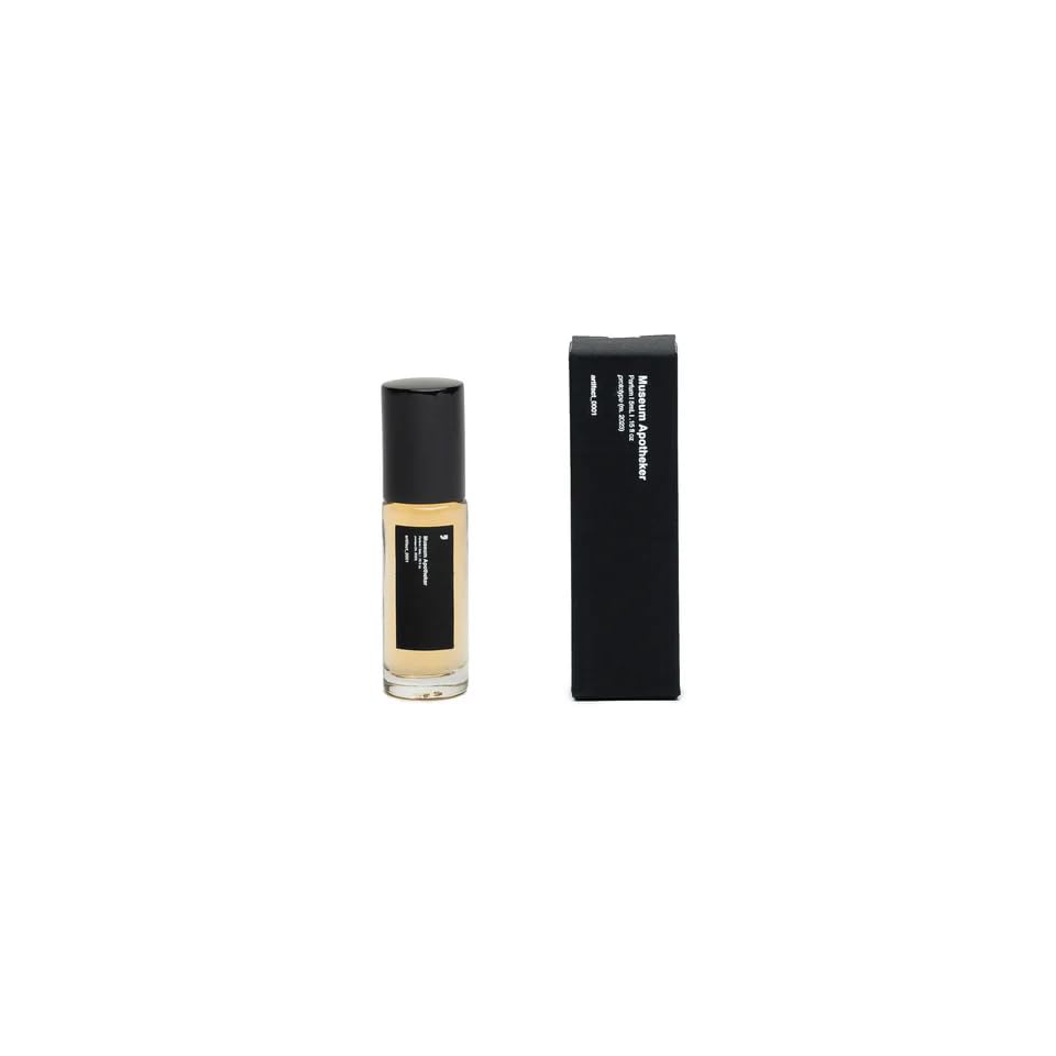 Museum Apotheker Artifact 0001 Luxury Roll On Parfum - Black Smoke, Mahogany Vanilla, Leather & Tonka Bean - Long Lasting Travel Perfume for Men Beauty & Personal Care Museum Apotheker