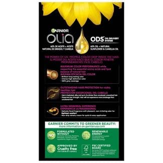 Garnier Olia Oil Powered Permanent Color, Medium Brown [5.0] 1 ea (Pack of 4) Beauty & Personal Care Garnier