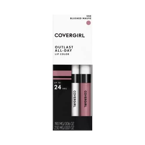 COVERGIRL Outlast All-Day Moisturizing Lip Color Blushed Mauve 550.13 Ounce (packaging may vary) Beauty & Personal Care COVERGIRL
